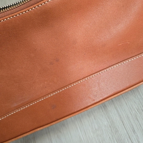 COACH Brown Leather 7587 Hampton Demi Shoulder Bag Purse - Picture 16 of 16